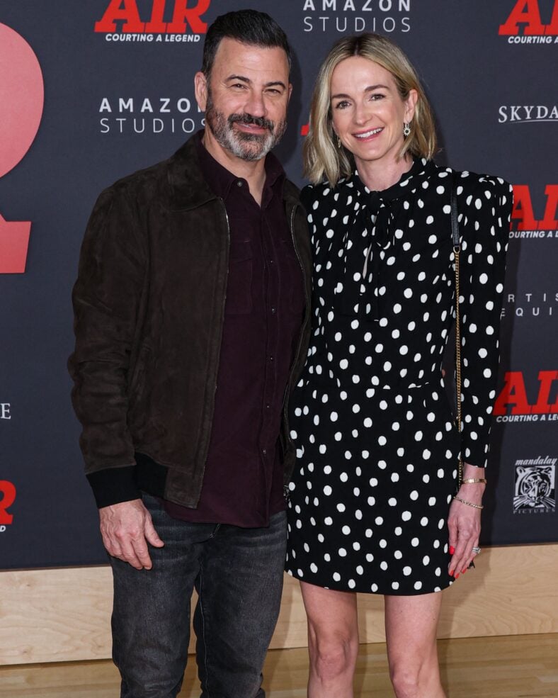 Jimmy Kimmel and Molly McNearney