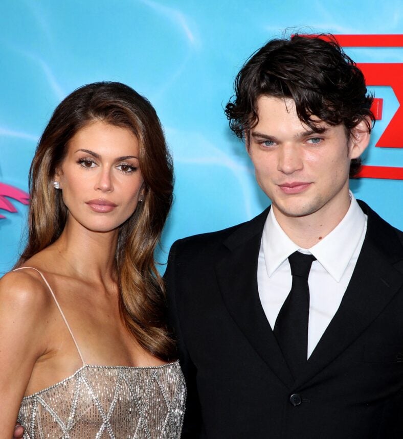 Kaia Gerber and Homer Gere at FX's 'The Shards' World Premiere