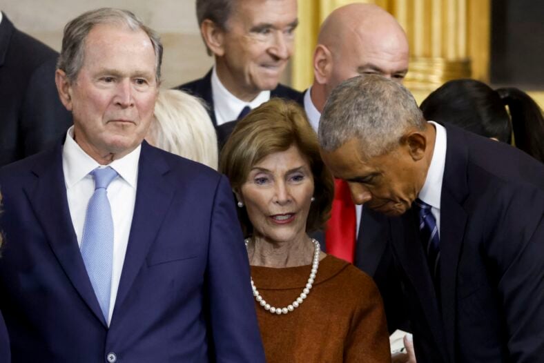 George W. Bush and Laura Bush