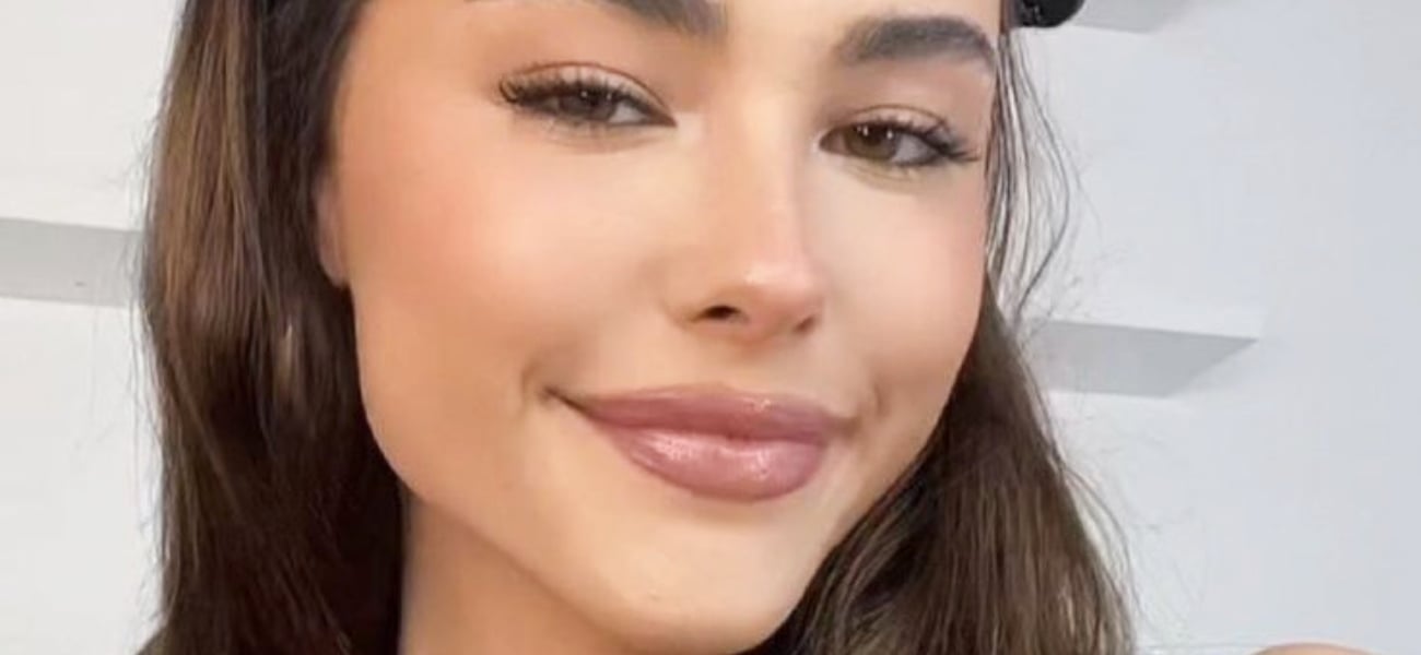 Madison Beer’s Thighs ‘Steal The Show’ In Plunging White Bikini