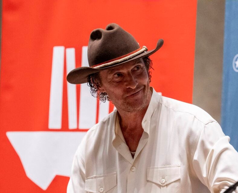 McConaughey And Lovett At Texas Book Festival
