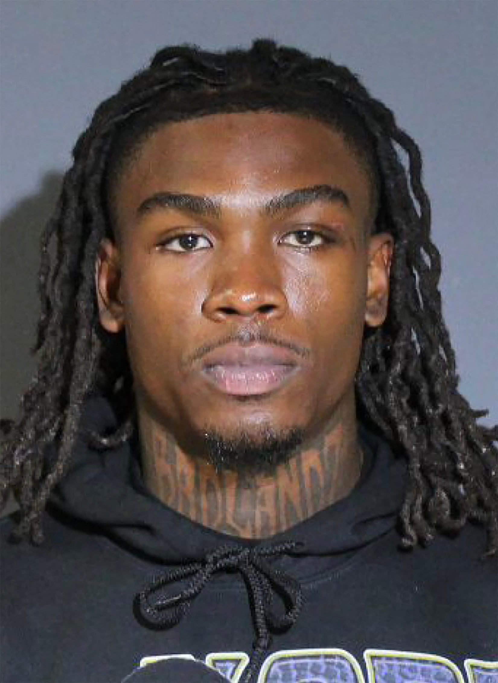 Rashee Rice is stoic in his mugshot after turning himself in to Dallas PD over six car crash MEGA1124847 001