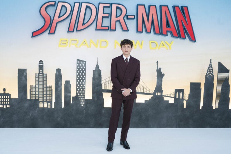Tom Holland at Spider-Man Brand New Day Film Premiere