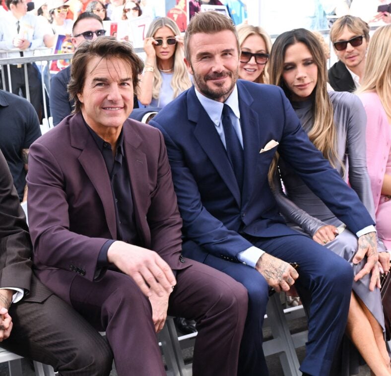David Beckham Honored With Star On Hollywood Walk Of Fame