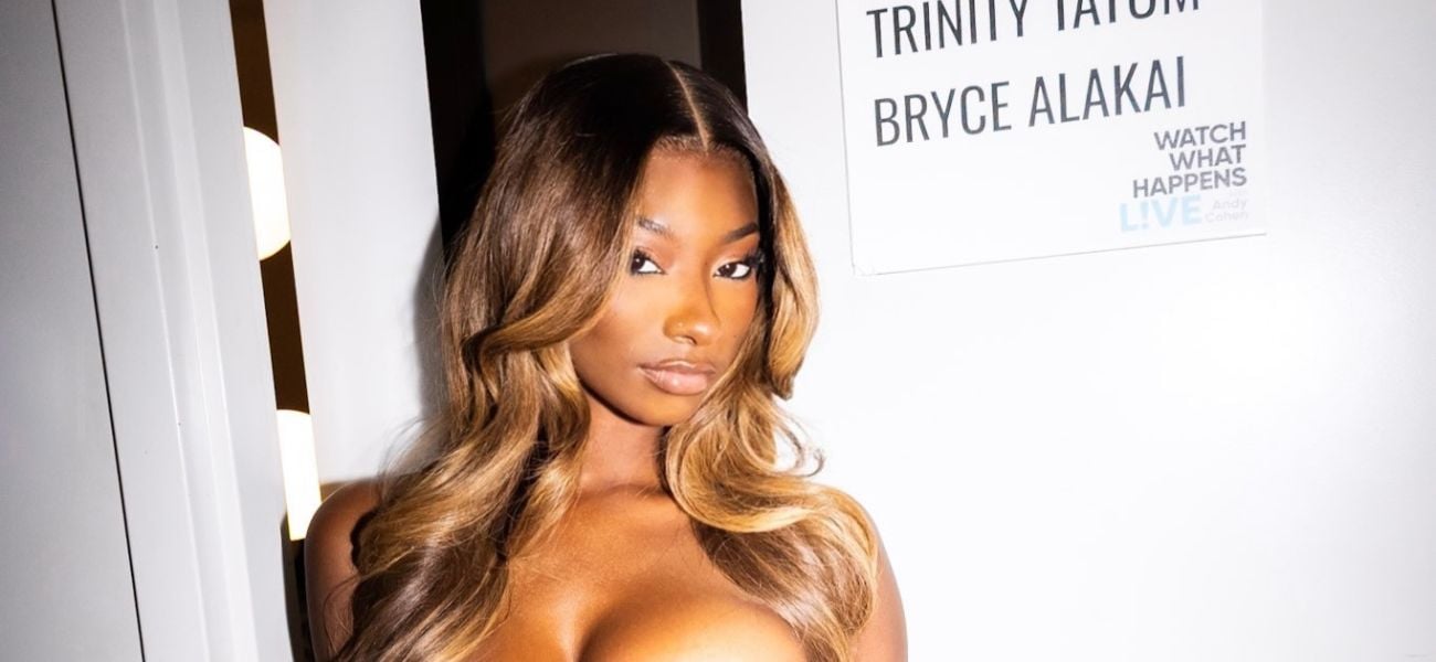 Trinity Tatum Turns Heads In Braless Mini Dress: ‘Iconic’