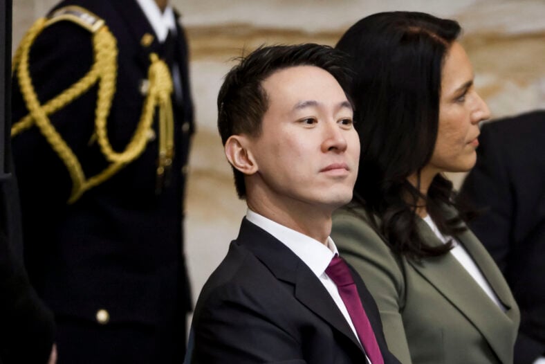 Trump and Vance Swearing-In at the US Capitol