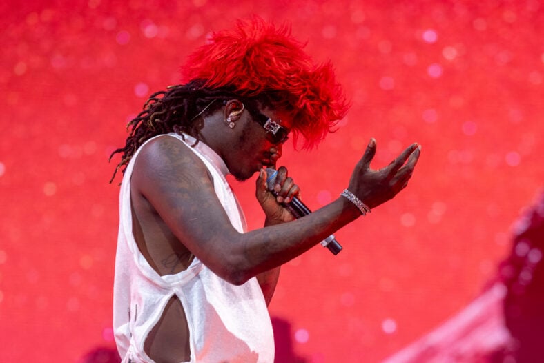 Young Thug at Coachella Music Festival 2026