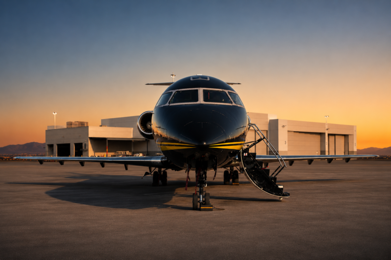Inside the $37,000 Private Jet That Flew Let's Marry Harry to Vegas