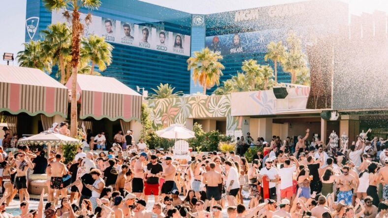 How Palm Tree Beach Club Became the Hottest Ticket on the Las Vegas Strip This August