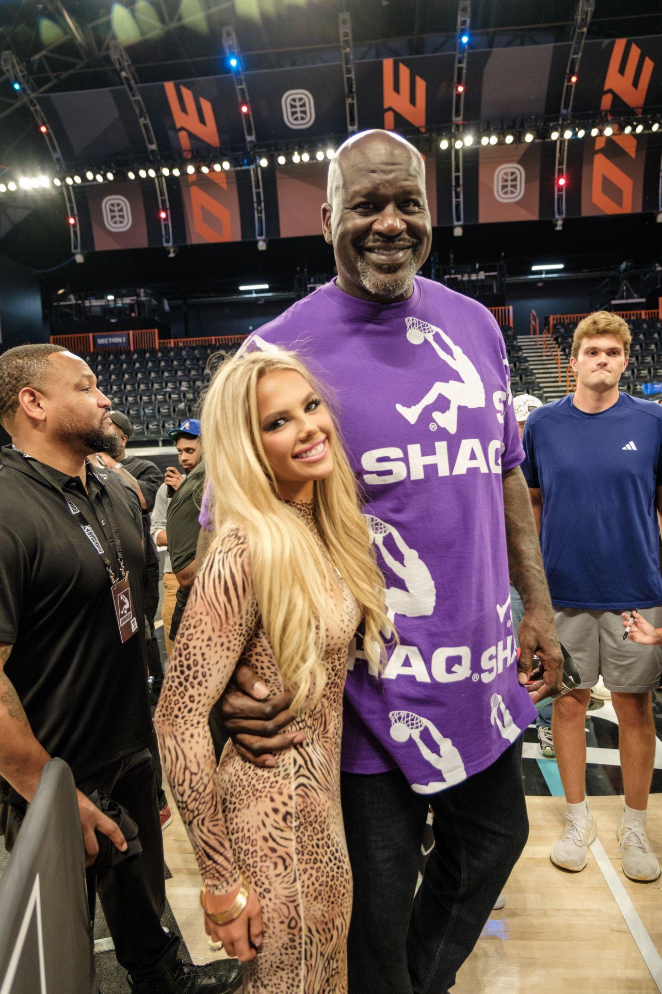 Ellie Blue with Shaq