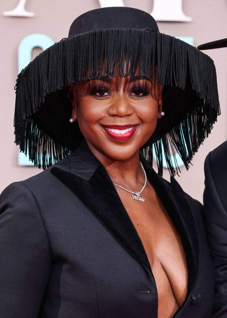 Pinky Cole on the red carpet