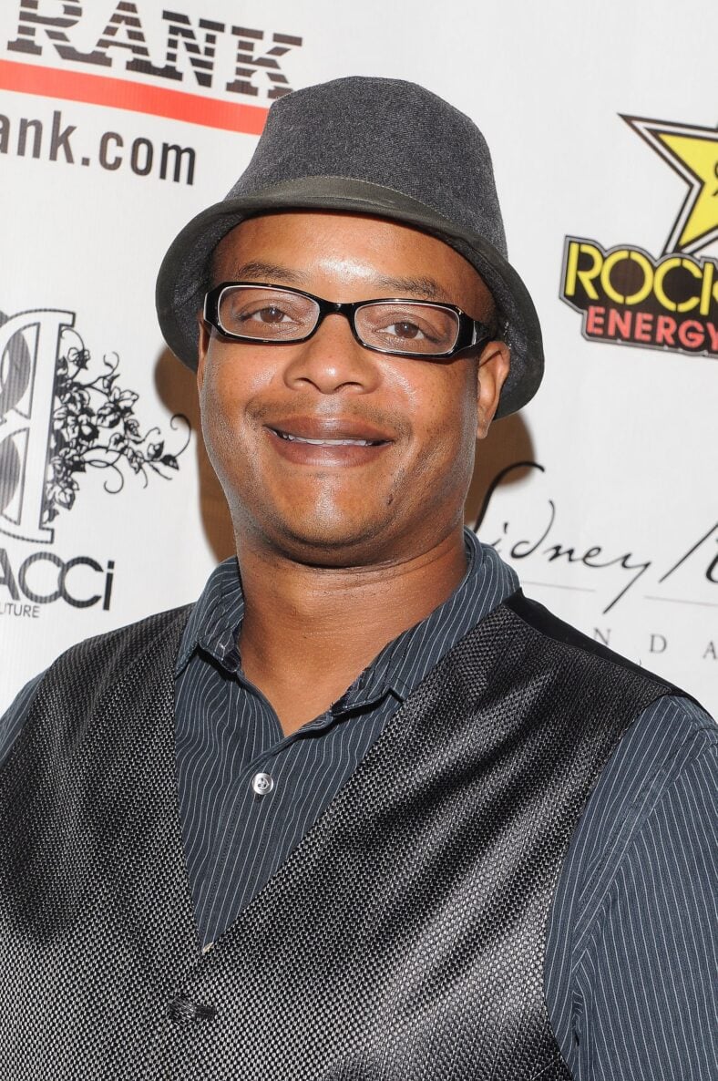 Todd on the red carpet