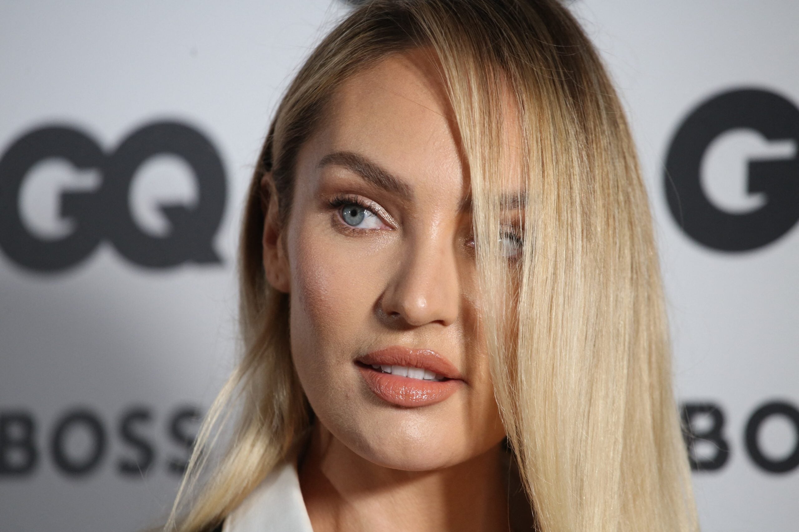 Candice Swanepoel Ditches Top While Showering In Tiny Bikini Set