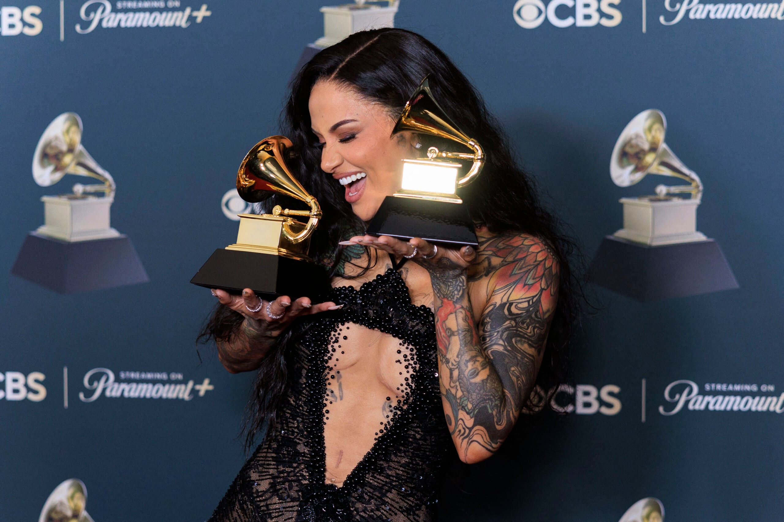 Kehlani Ditches Bra To Reveal Inked Torso In Low-Slung Jeans