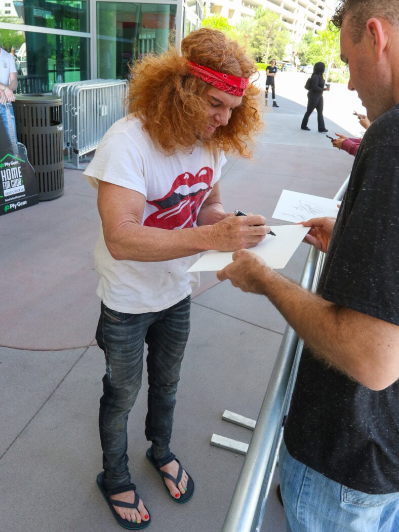 Carrot Top at 52nd Academy Of Country Music Awards Cumulus/Westwood One Radio Remotes