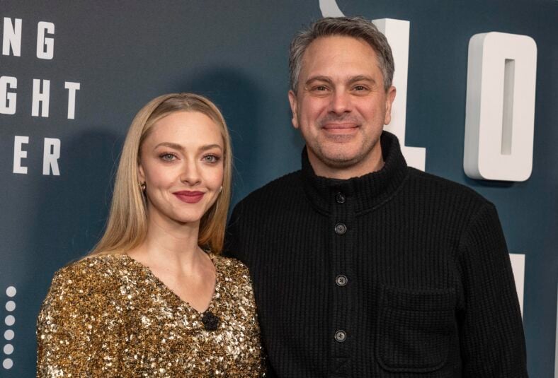Amanda Seyfried and Thomas Sadoski at the Premiere for 'Long Bright River' by Peacock