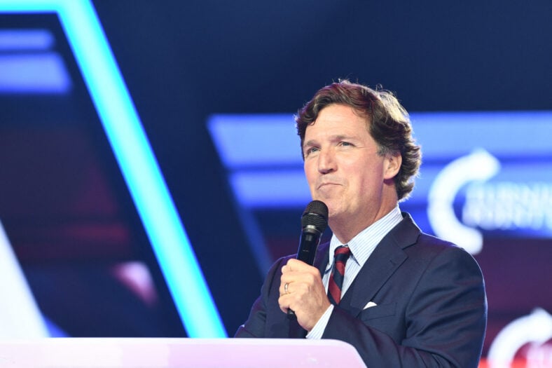 Tucker Carlson at AmericaFest 2025 Day One