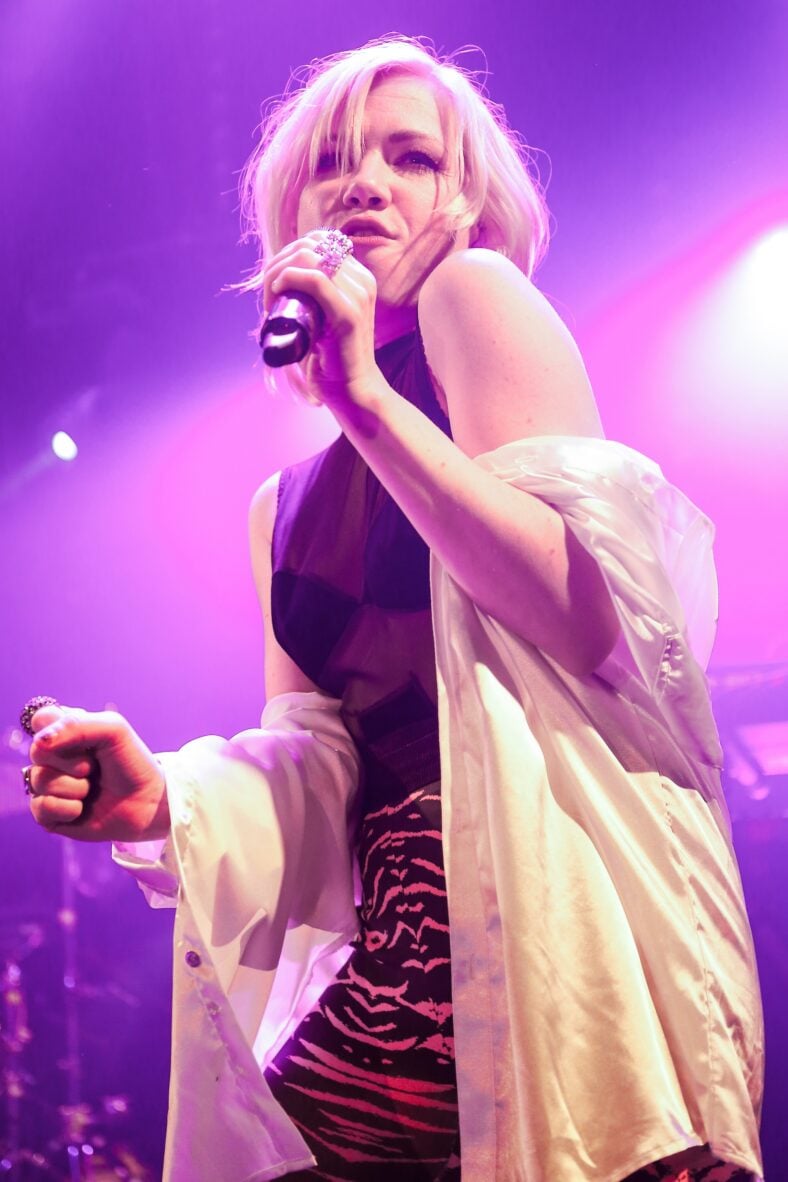 Carly Rae Jepsen performing at the Trabendo in Paris