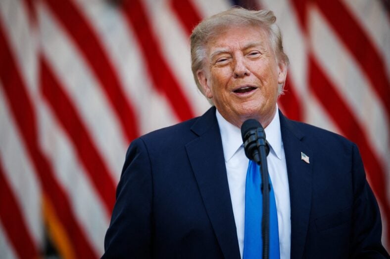 DC: President Trump Hosts End of Summer BBQ for Republican Lawmakers in the Rose Garden
