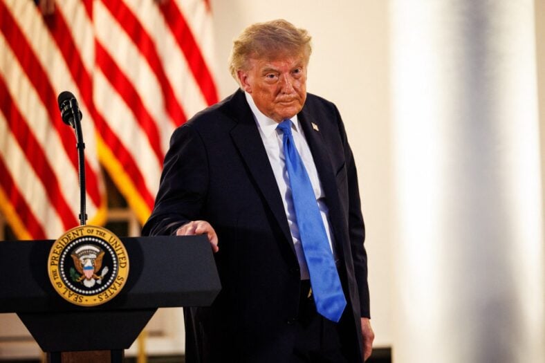 DC: President Trump Hosts End of Summer BBQ for Republican Lawmakers in the Rose Garden