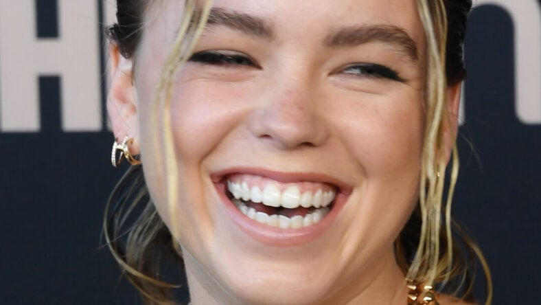 Milly Alcock Laughing In Her Calvin Klein Underwear A ’14 Out Of 10′