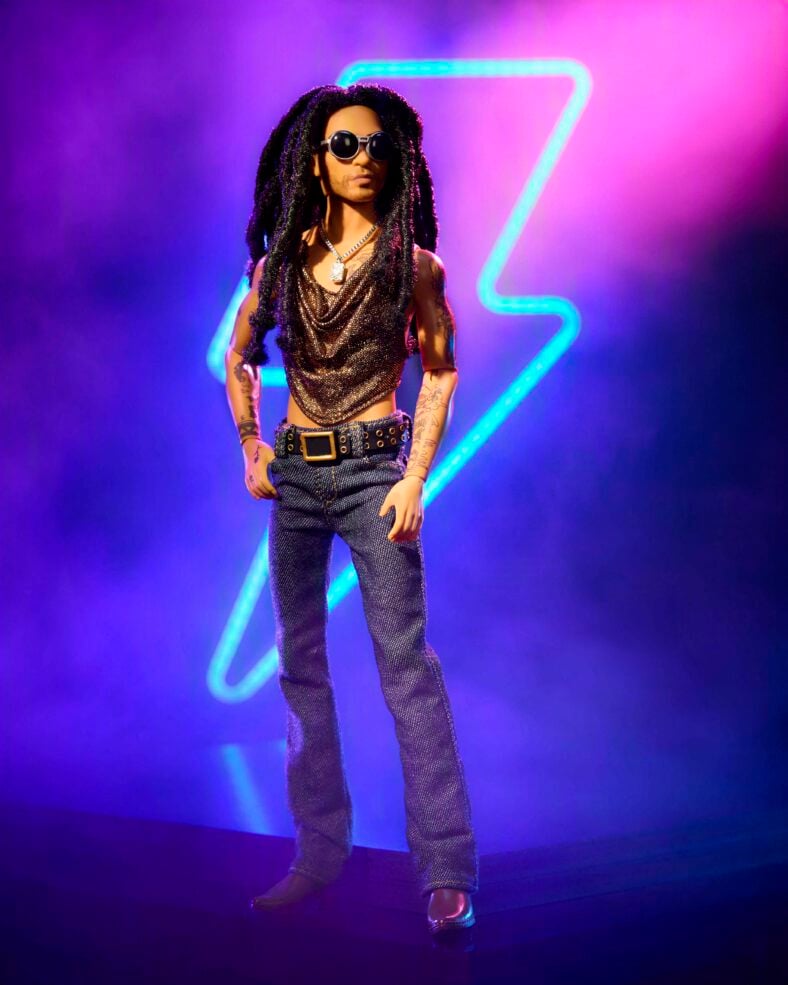 Lenny Kravitz honored with his own Ken doll from the Barbie Signature Kenbassadors Collection