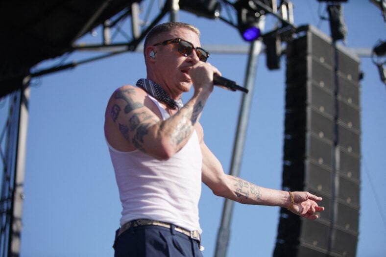 Macklemore Performs in Concert