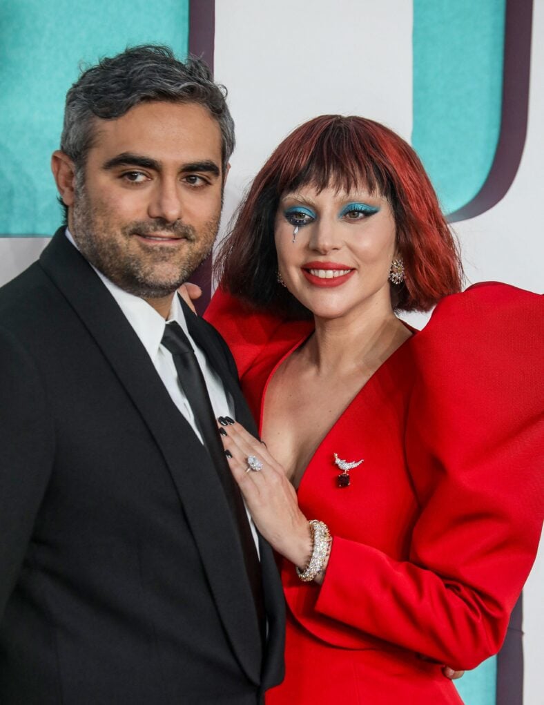 Michael Polansky and Lady Gaga attend ''Joker: Folie à Deux'' UK Premiere in London, UK