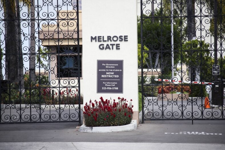 Paramount Pictures Studios - Melrose Avenue gate
