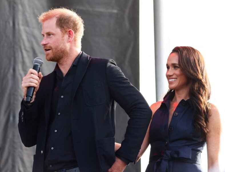 Prince Harry and Meghan Markle.
