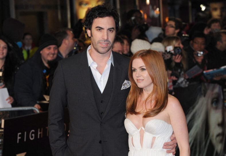 Sacha Baron Cohen and Isla Fisher split