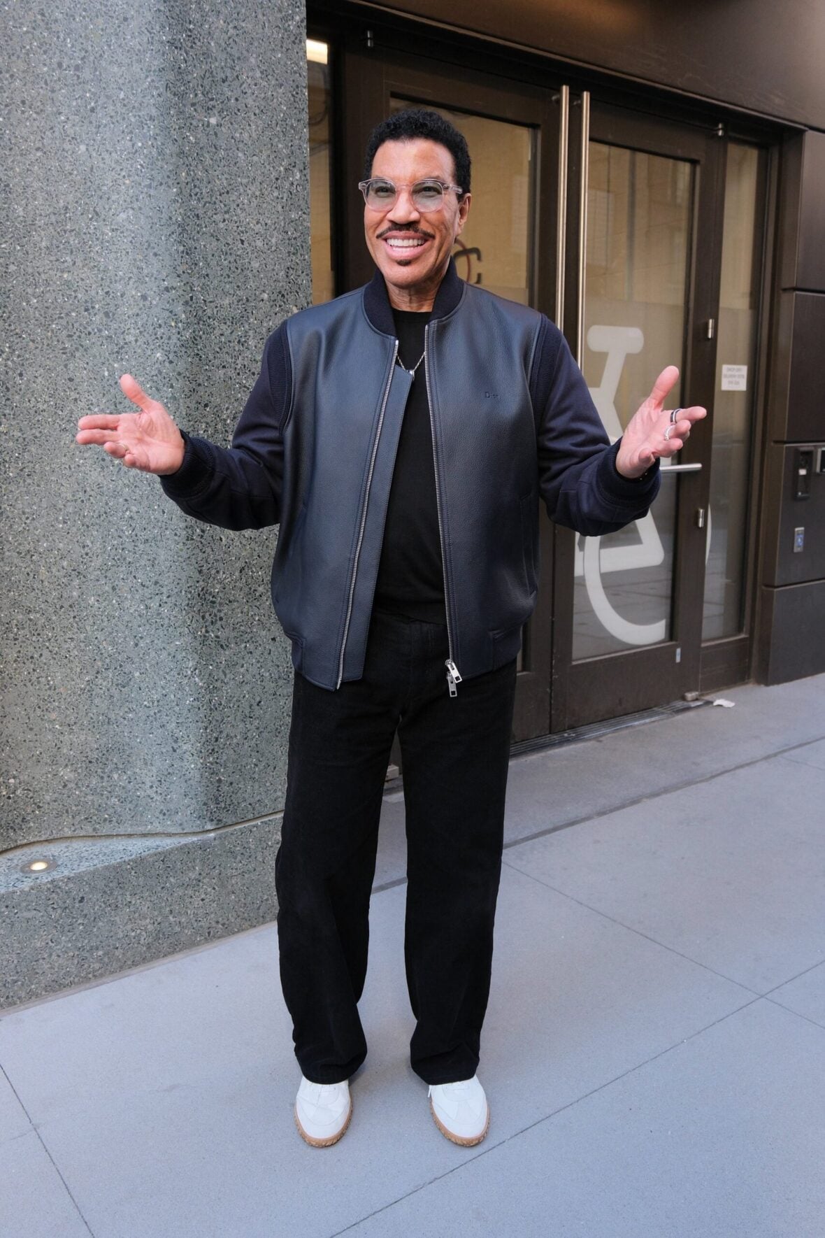 Singer Lionel Richie seen outside ABC Studios
