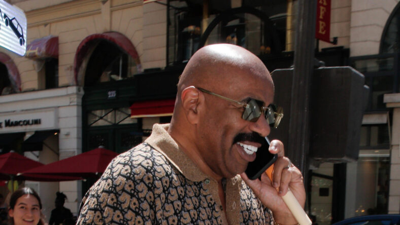Steve Harvey Roasted For Offering Men ‘Simp Garbage’ Marriage Advice