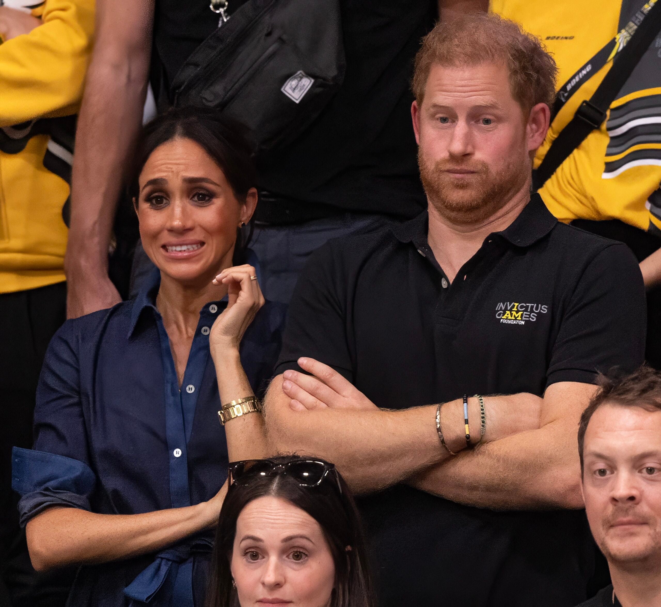 The Duke and Duchess of Sussex attend Day Six of the Invictus Games Dusseldorf 2023 MEGA1032711 023 scaled