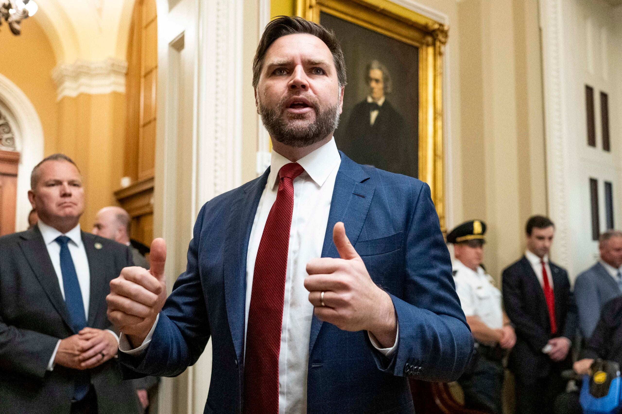 Vice President J.D. Vance At The U.S. Capitol MEGA1385261 005 scaled