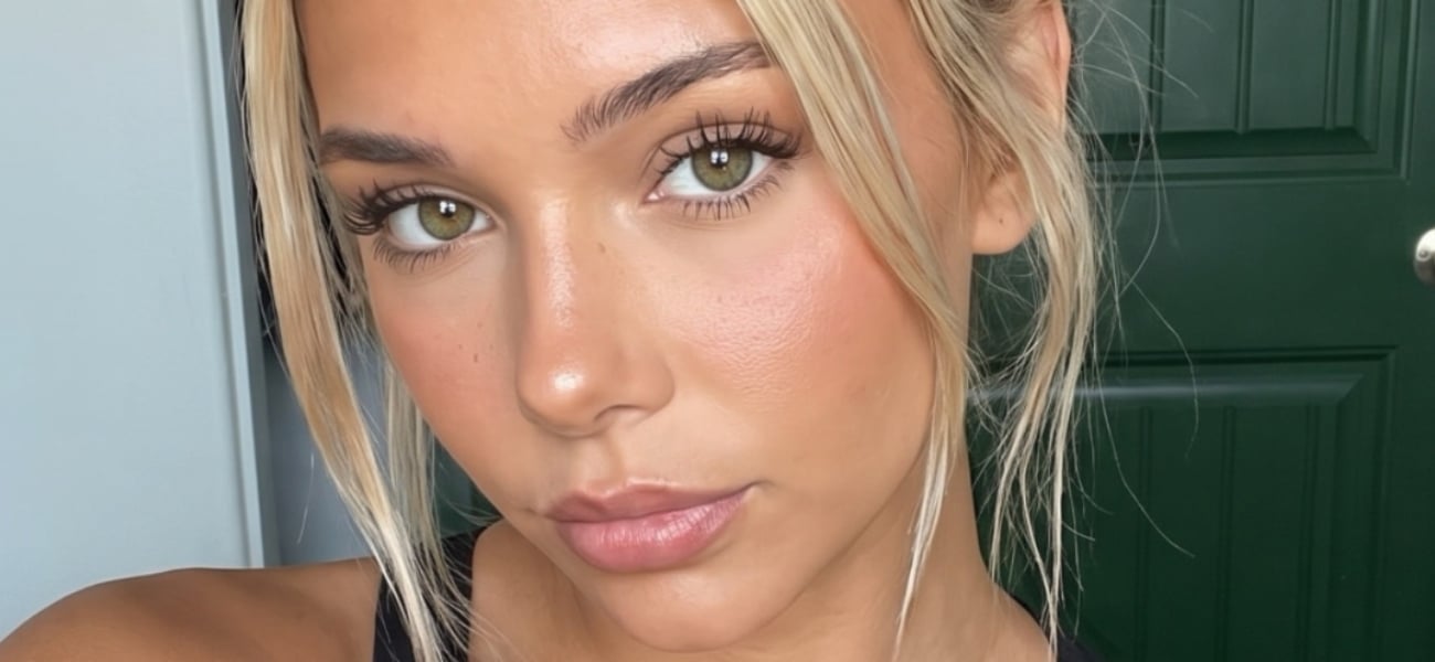 Zoe Valencia Hangs Around Braless In Her Bathroom For Her ‘Day Off’