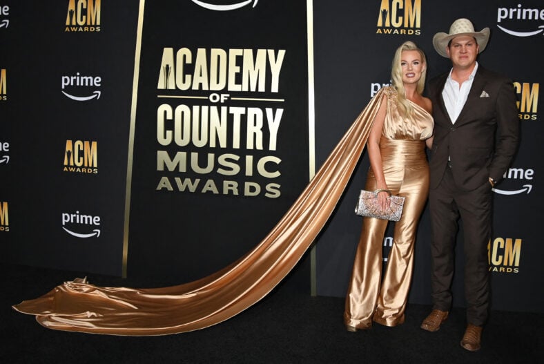 Jon Pardi and Summer Pardi at 58th ACM Awards