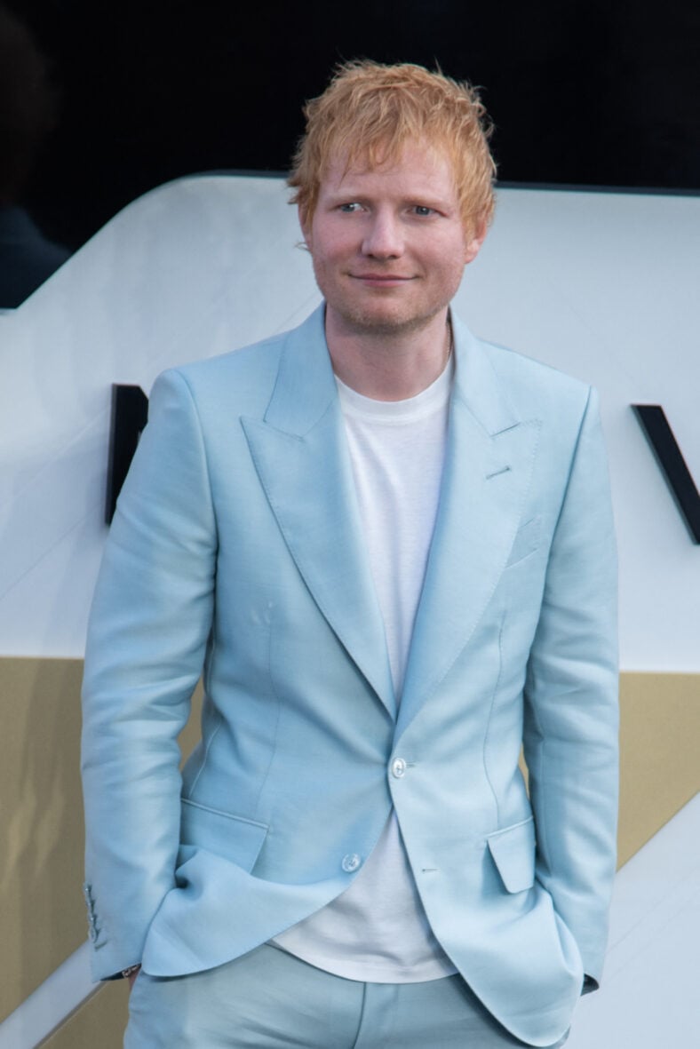 Ed Sheeran at F1