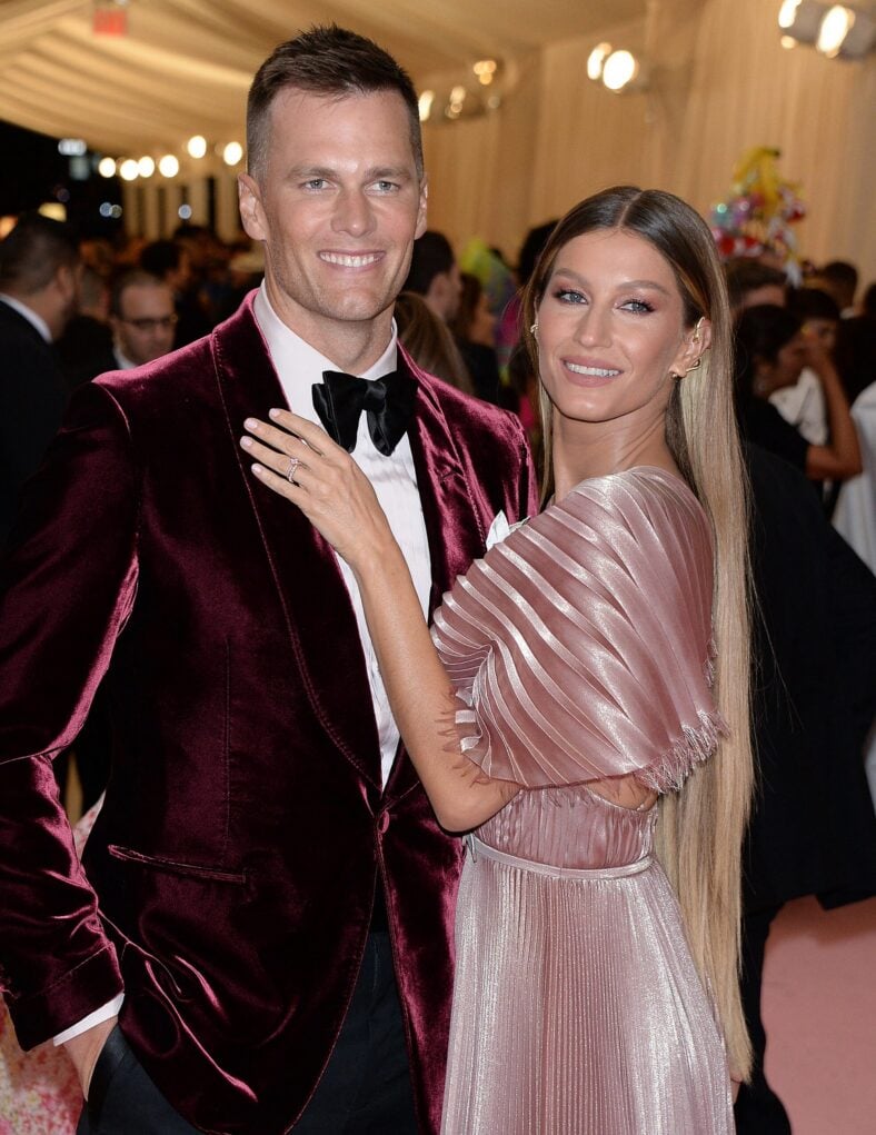 Tom Brady and Gisele Bündchen at The 2019 Met Gala Celebrating Camp: Notes on Fashion - Arrivals