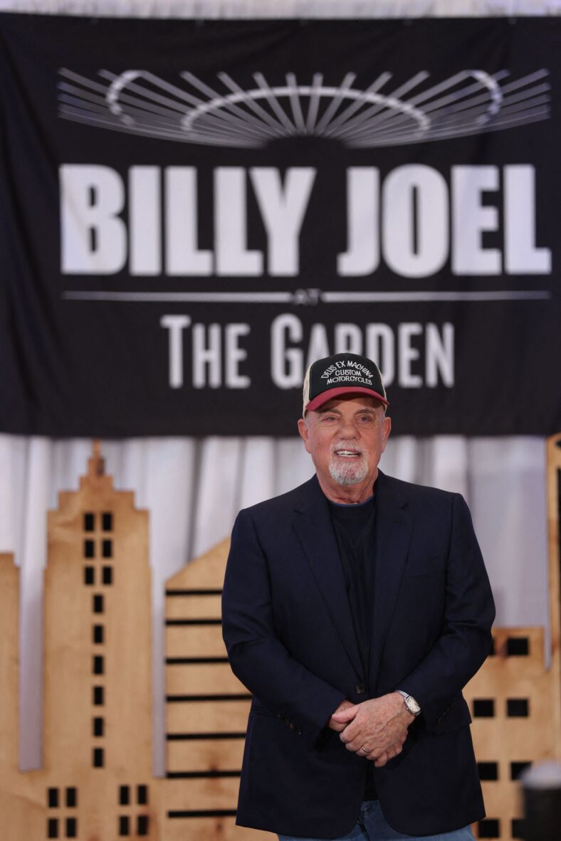Billy Joel, Eric Adams , James Dolan announce the final year of Billy Joel’s residency at MSG.