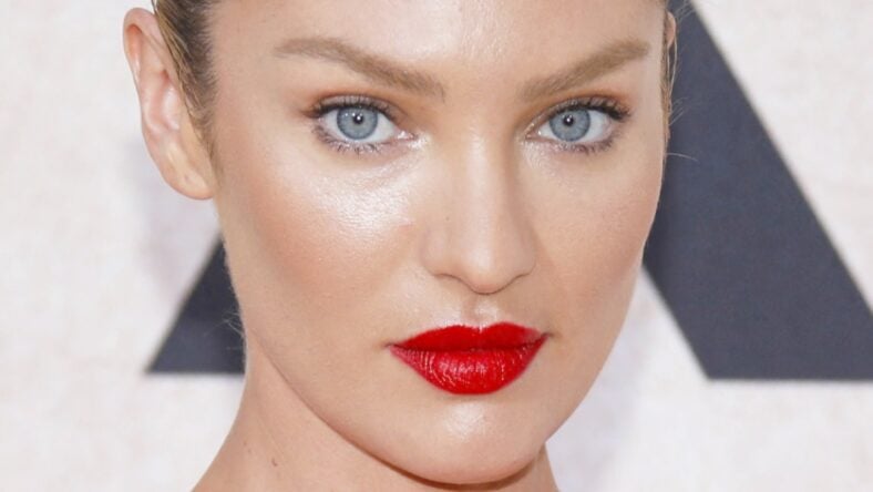 Candice Swanepoel’s Braless Bodysuit Too ‘Far Up Her Coochie’ At Victoria’s Secret Show