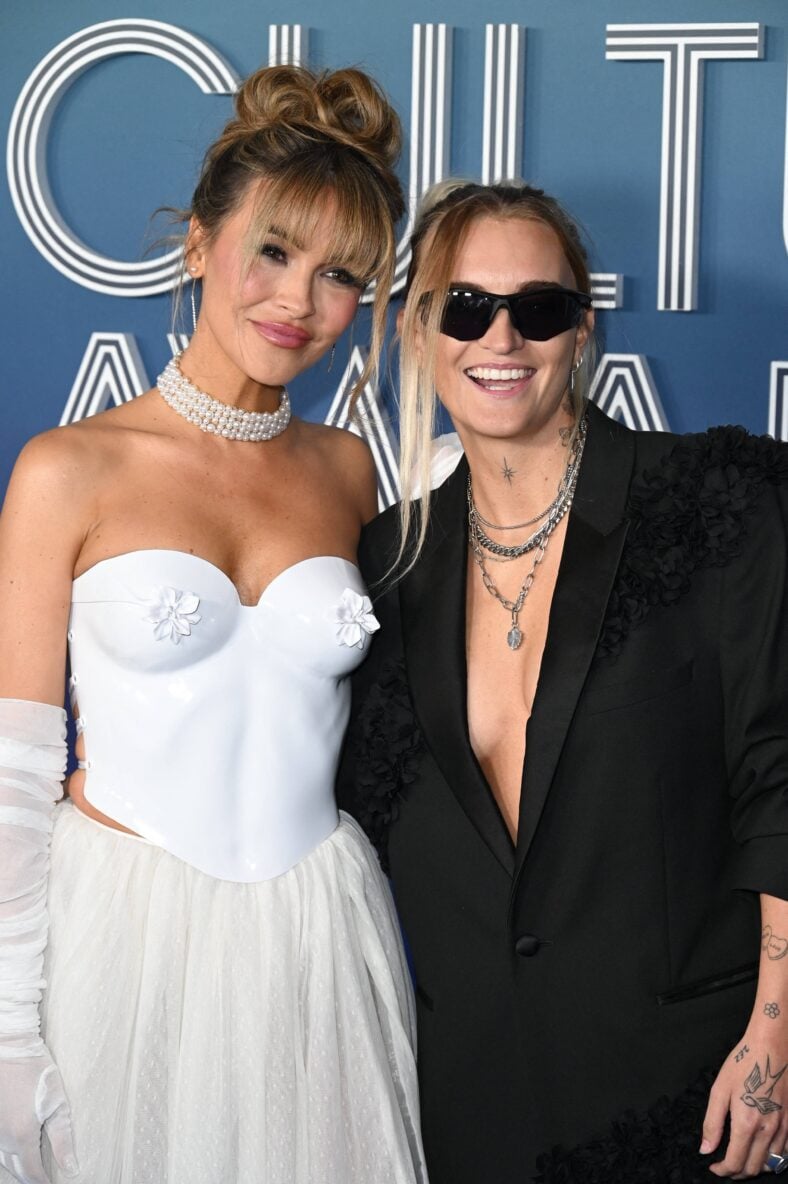 Chrishell Stause and G Flip at the 5th Annual Las Culturistas Culture Awards