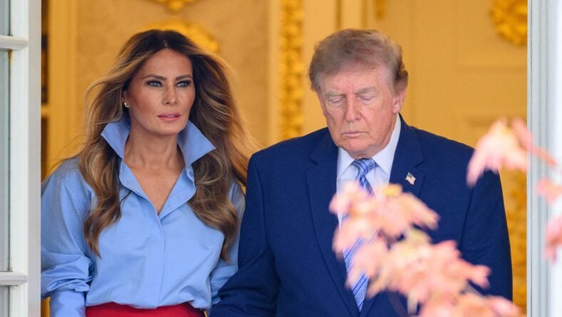Melania Trump Faces ‘Scariest Part’ Of White House Halloween As Donald’s ‘Mandatory Public Affection’ Draws Mockery