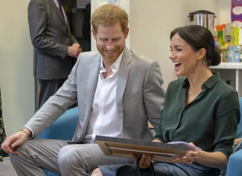 Harry and Meghan visit Survivors' Network