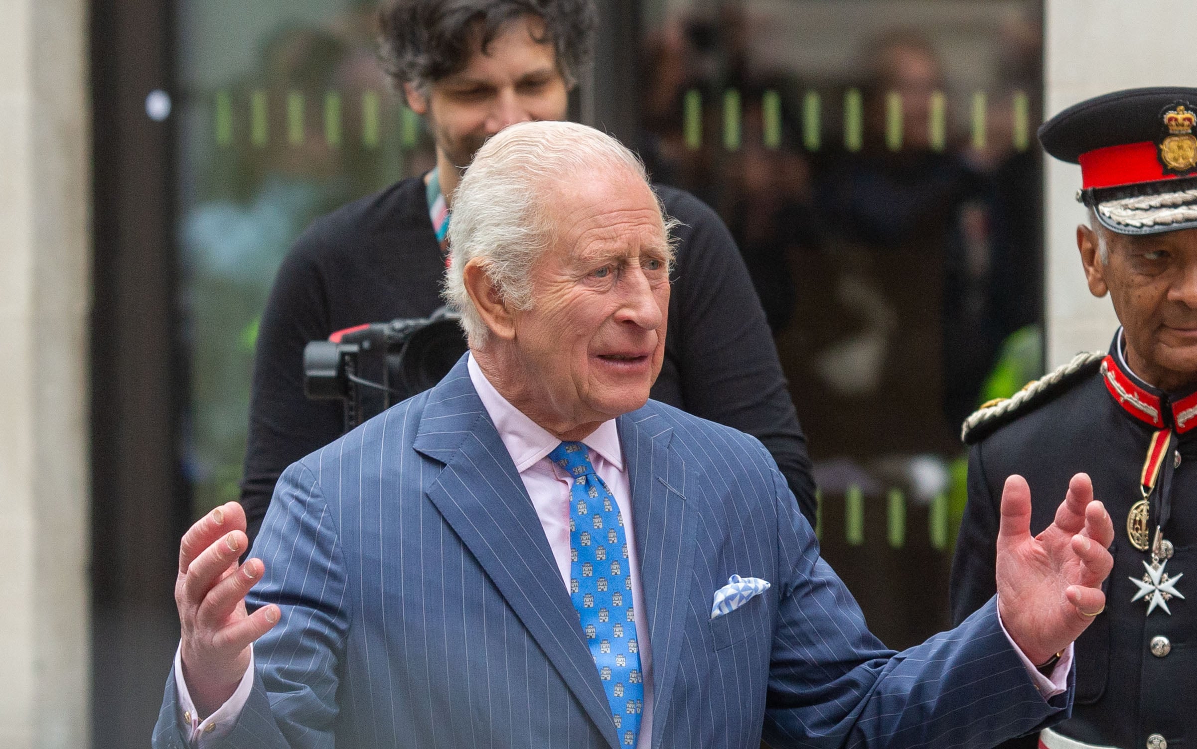 King Charles III Unveils Coronation State Portraits