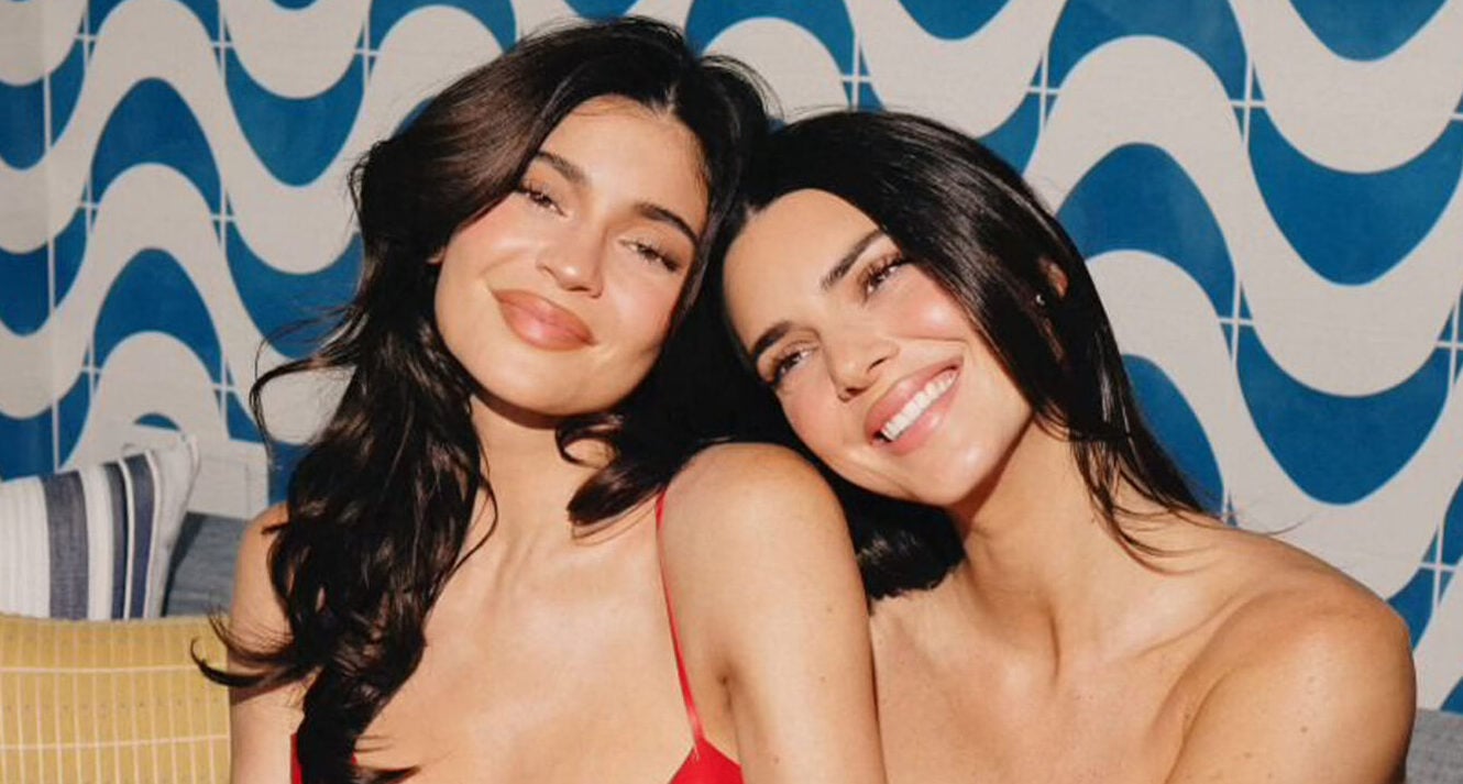 Kylie And Kendall Jenner Flaunt Their Curves In Racy Christmas Lingerie For Kim Kardashian’s SKIMS Campaign