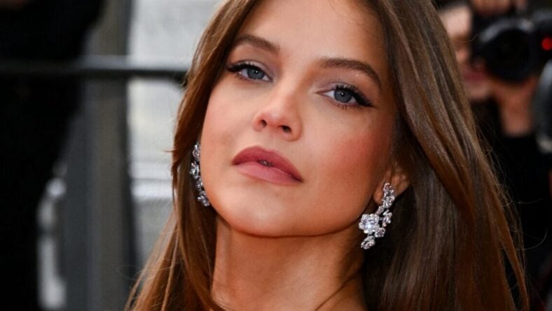 Barbara Palvin Channels Gothic ‘High Lady’ In Plunging Black Corset Flaunting Eye-Popping Cleavage