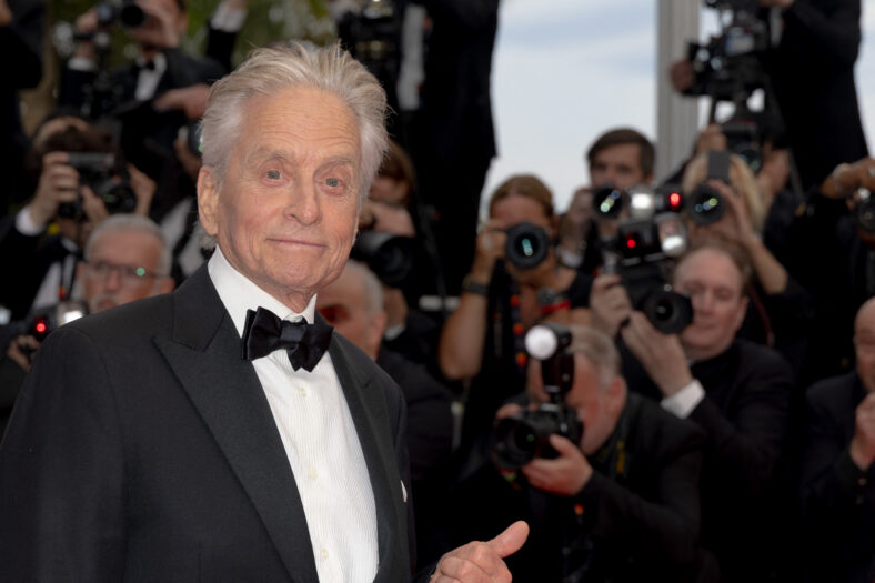 Michael Douglas at "Jeanne du Barry" Screening & Opening Ceremony Red Carpet - The 76th Annual Cannes Film Festival