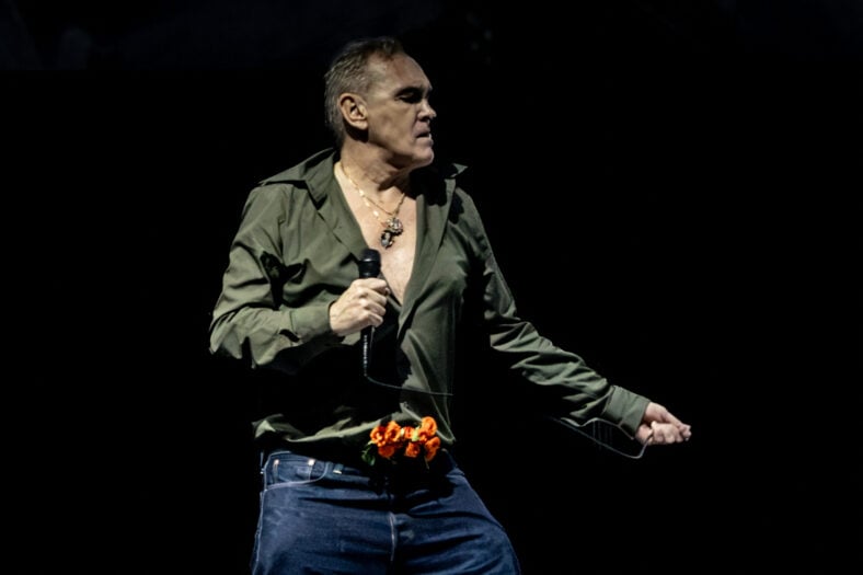 Morrissey concert at the Movistar Arena