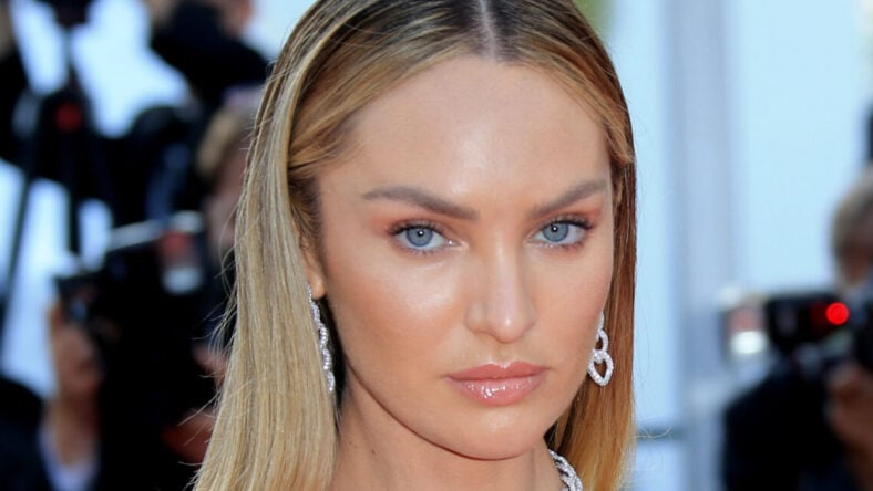 Tom Brady’s Rumored Flame Candice Swanepoel Teases Taking Off Bikini In Steamy Shower